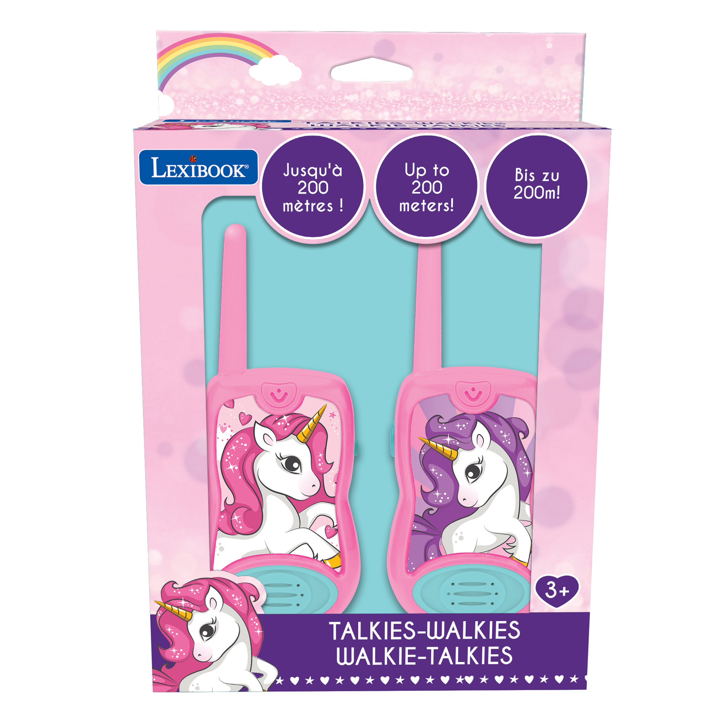 Unicorn Walkie Talkies up to 120m | Lexibook