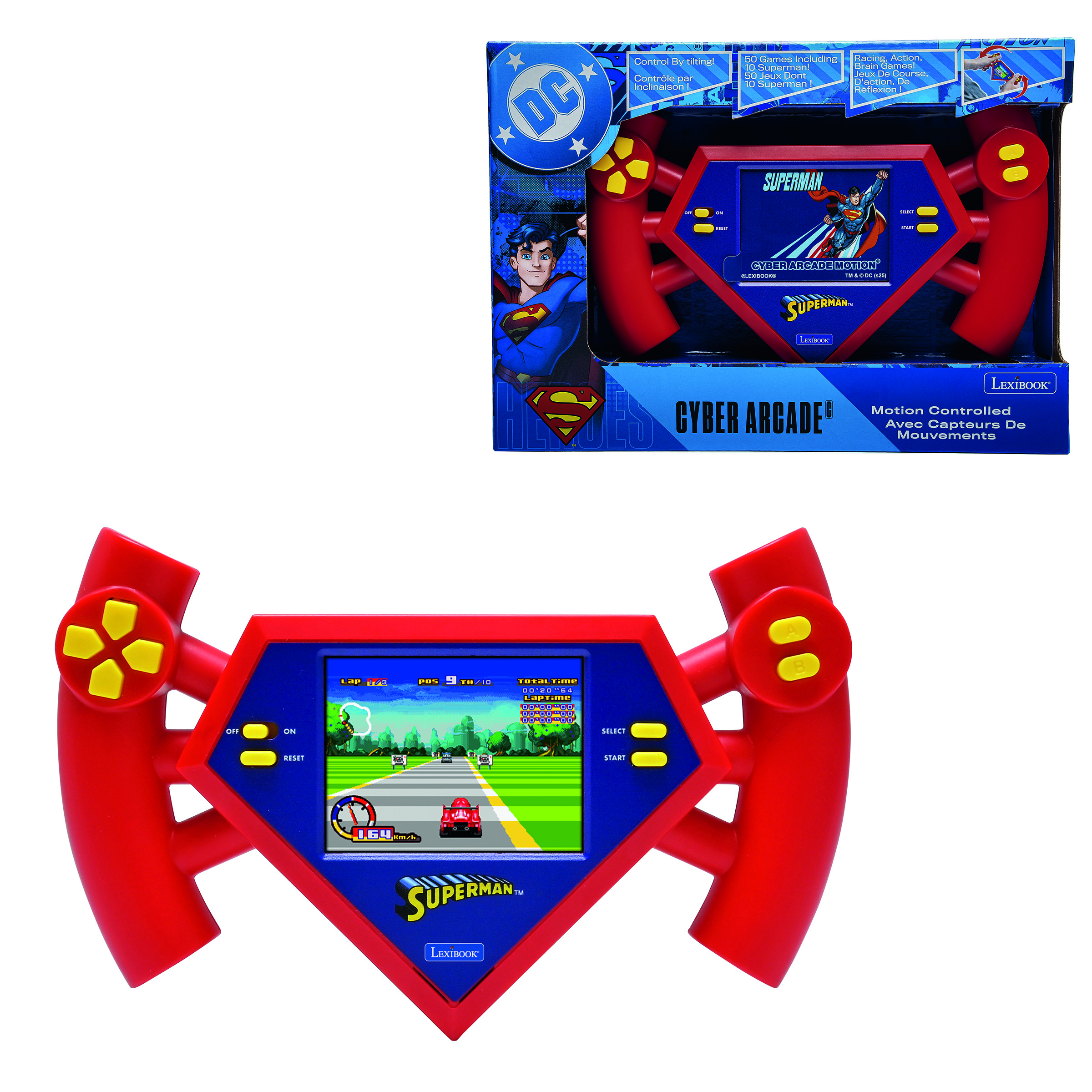 Superman Cyber Arcade Motion® console with gesture control